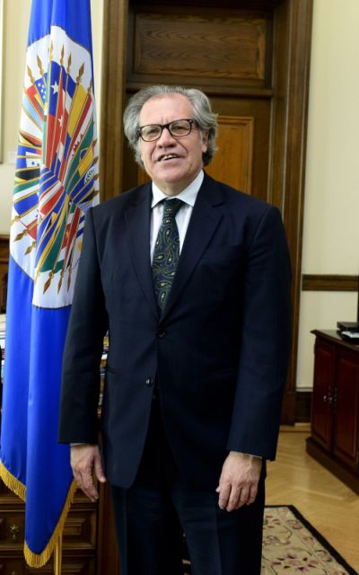 Luis Almagro. Foto: Juan Manuel Herrera/OEA