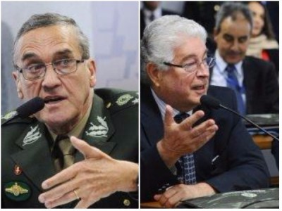 O General Villas Boas e o Senador Roberto Requião.