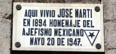 Jose Marti en Mexico