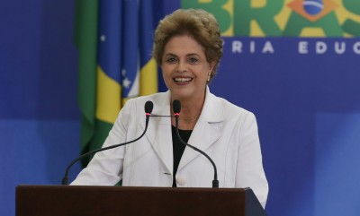 Brasília- DF 12-04-2016  Presidenta, Dilma durante com Encontro da Educação pela Democracia Palácio do PlanaltoFoto Lula Marques/Agência PT