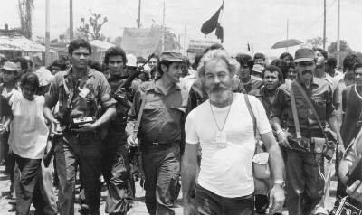 Eu estava em Manágua no momento seguinte à vitória da Frente Sandinista depois de ter participado da luta na frente de comunicação.