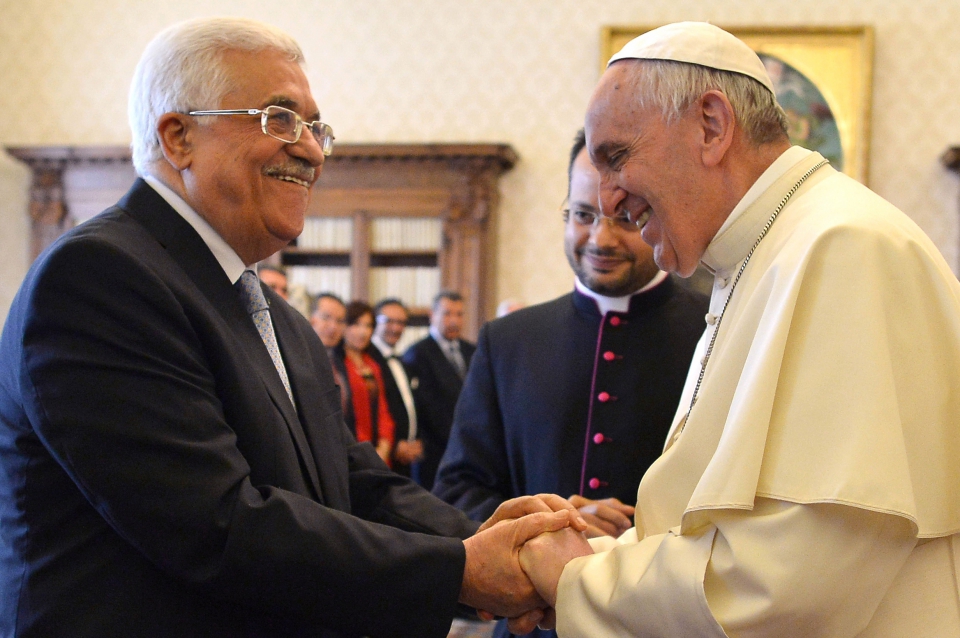 Papa Francisco y autoridade palestina