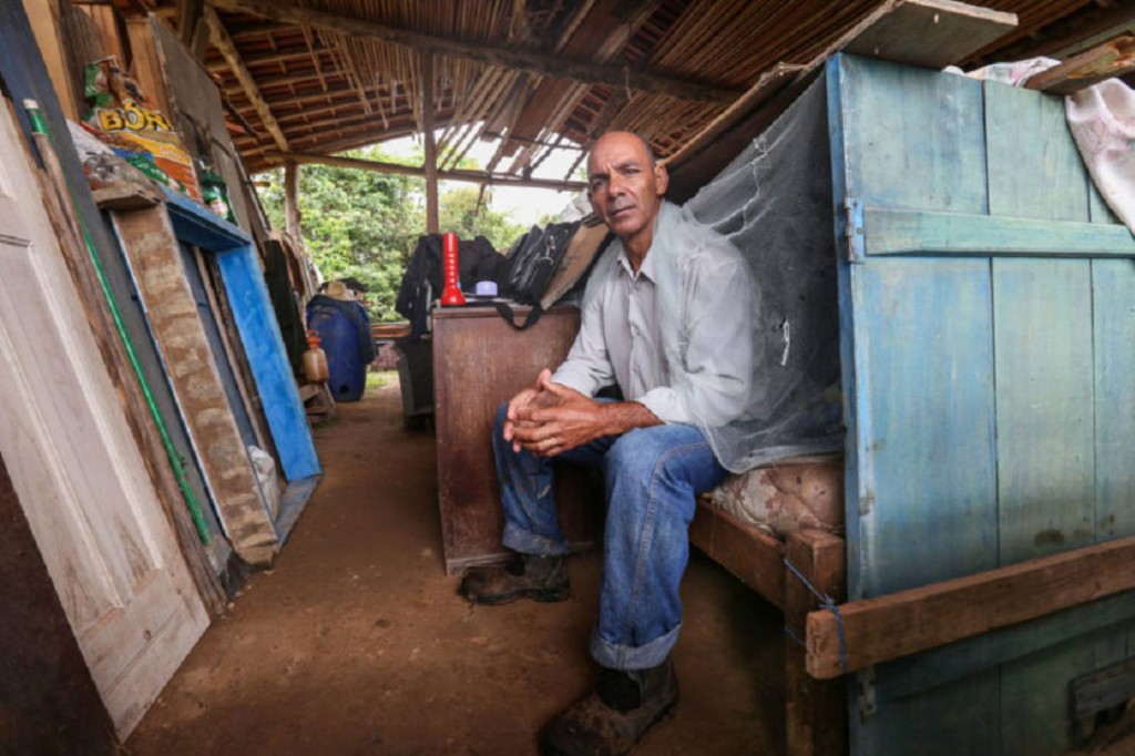  O agricultor Lúcio da Silva Pimenta foi ameaçado e incluído no Programa de Proteção do governo mineiro Flávio Tavares 