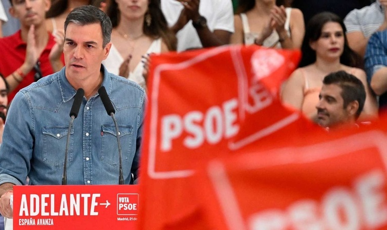 "Somos muitos mais os que queremos a Espanha a avançar e assim continuaremos a fazer", afirmou Pedro Sánchez