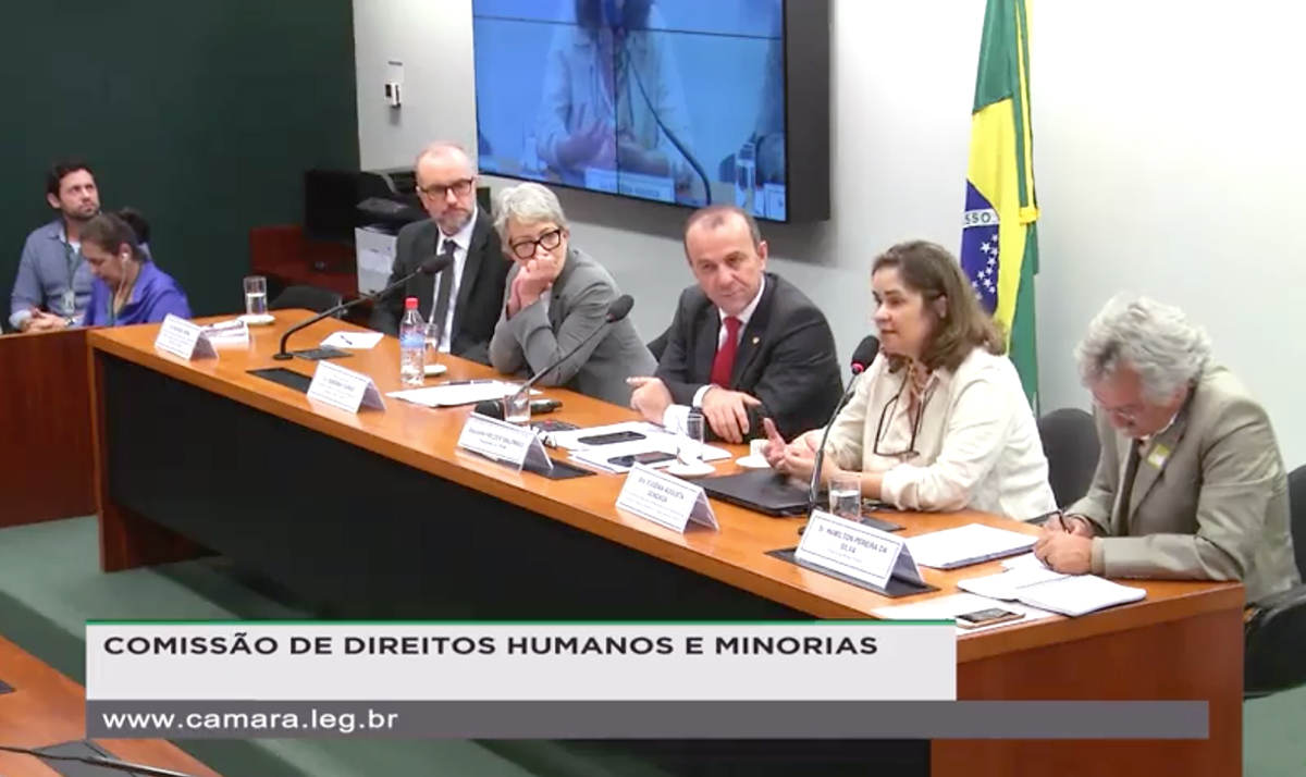 Audiência na Câmara discute livro-reportagem que trata de sequestro de bebês durante a ditadura. Exonerada por Bolsonaro, procuradora Eugenia Gonzaga é homenageada