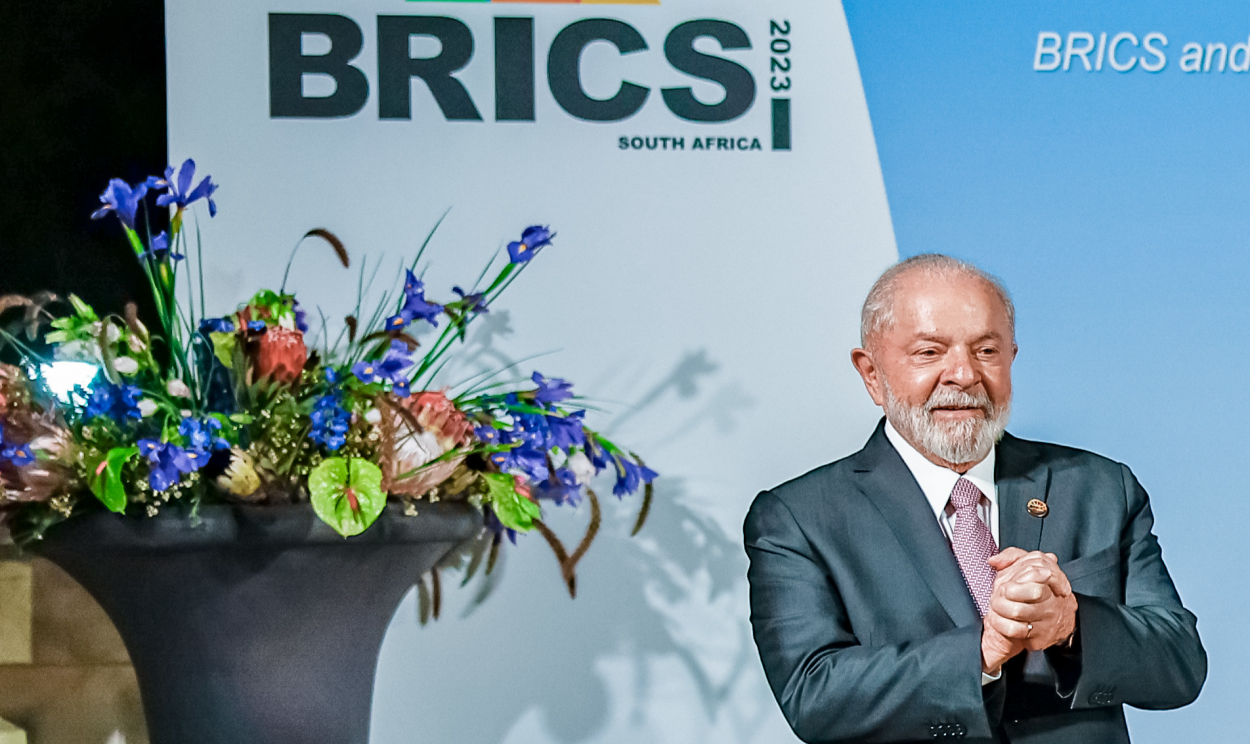 Bloco "se notabilizou por ser uma força que trabalha em prol de um comércio global mais justo, previsível, equitativo", disse ainda Lula na África do Sul