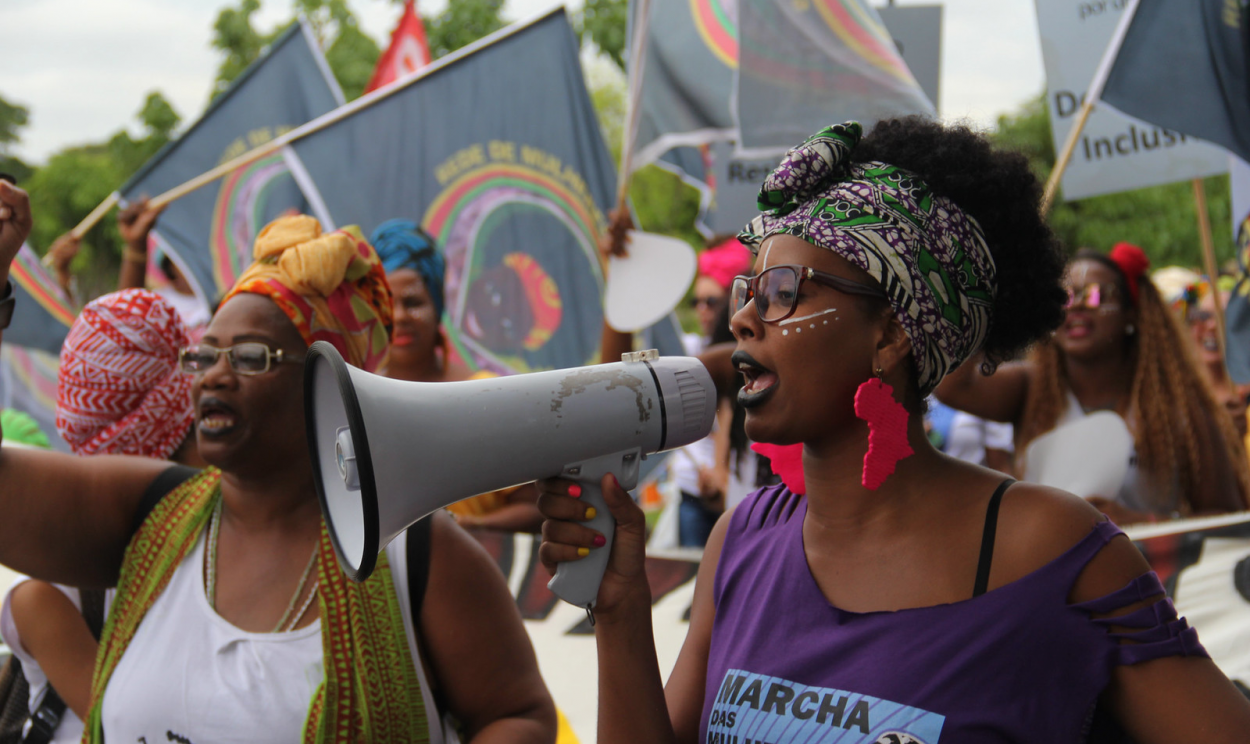"Últimos 8 anos reforçam que democracia sem as mulheres não é democracia”, afirma a ativista da Marcha Mundial das Mulheres Isabel Luiza Piragibe