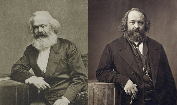 Bakunin participou da fundação da Primeira Internacional Social-Democrata; apesar das divergências, ele próprio o primeiro tradutor do “O Capital” para o idioma russo