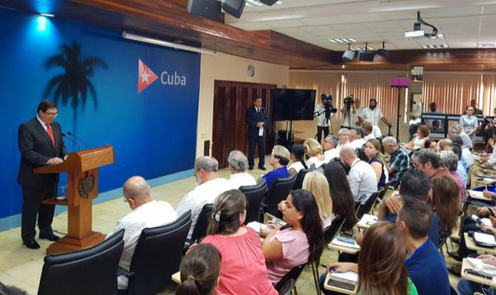 Relatório foi apresentado no dia 20 de setembro, pelo ministro das Relações Exteriores de Cuba, Bruno Rodríguez Parrilla