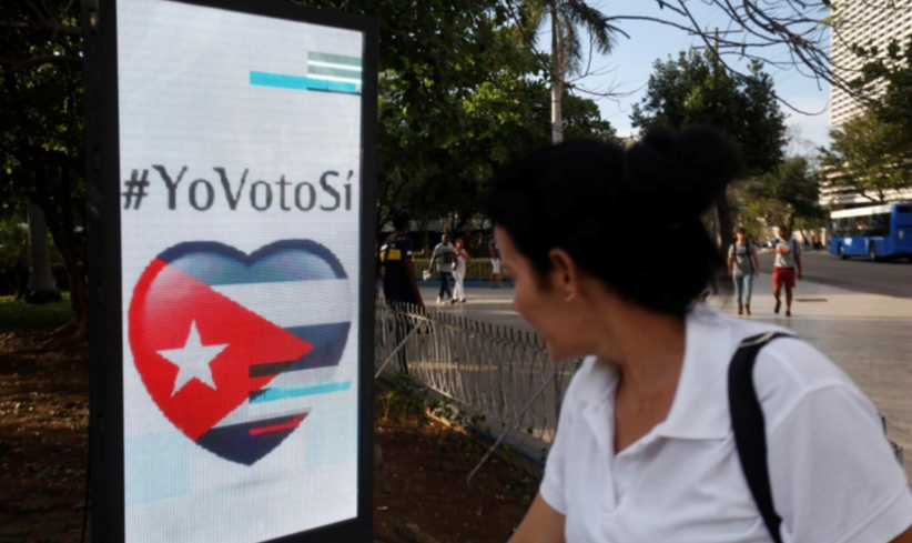 “Este documento que referendamos é moderno e de vanguarda. Agora vem um amplo exercício legislativo", afirmou o presidente de Cuba, Miguel Díaz-Canel