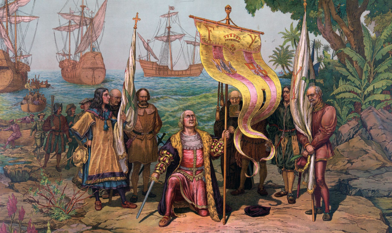 Apesar de ser Cristóvão Colombo aquele que encontrou um imenso continente, este não recebeu, no entanto, seu nome, nem a coroa espanhola
