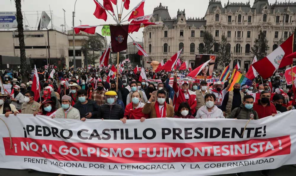 Gerônimo López Sevillano, líder sindical, aponta ainda que direita fascista, representada pelo fujimorismo, quer o país submisso