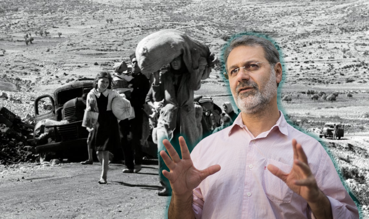 Paulo Cannabrava Filho debate os 75 anos da grande catástrofe palestina com Ualid Rabah, que explica: "estamos na 8ª fase da limpeza étnica"; confira