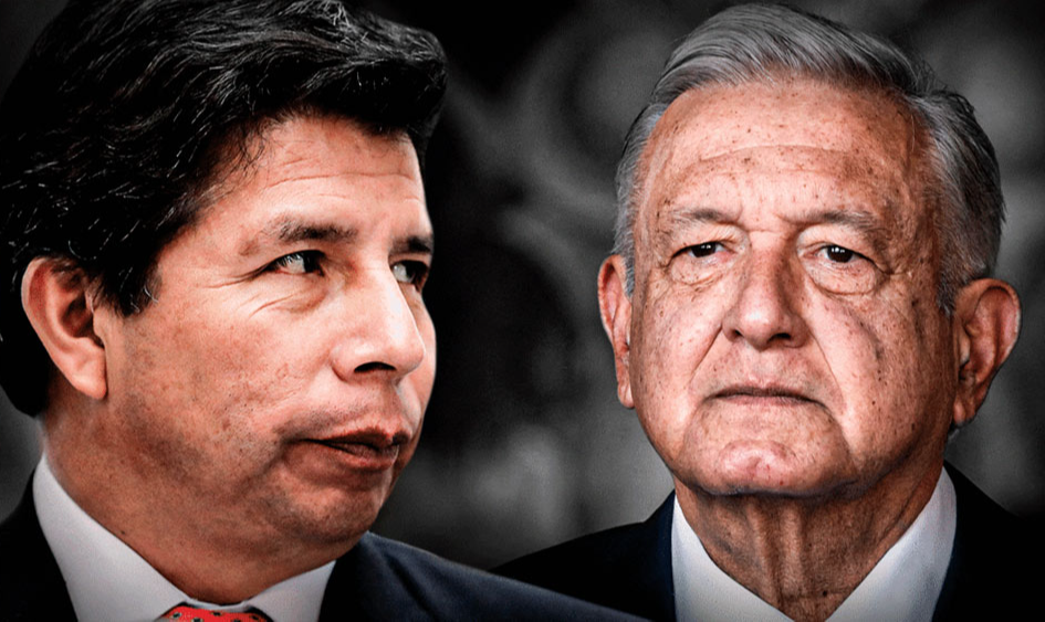 "Dão razão ao autoritarismo e a resposta é a fabricação de mais delitos inventados contra Castillo", denunciou o presidente do México nesta sexta-feira (24)