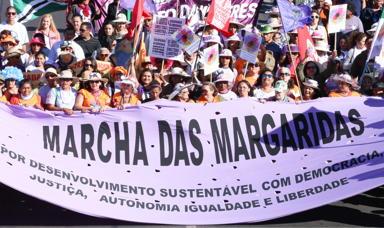 Com o lema “Pela reconstrução do Brasil e pelo Bem Viver”, maior ação de mulheres da América Latina acontece nos dias 15 e 16 de agosto