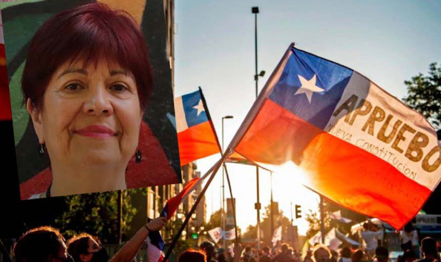"Milhões se manifestaram por um Estado social, democrático, igualitário e participativo”, observa Amalia Pereira, dirigente da CUT-Chile
