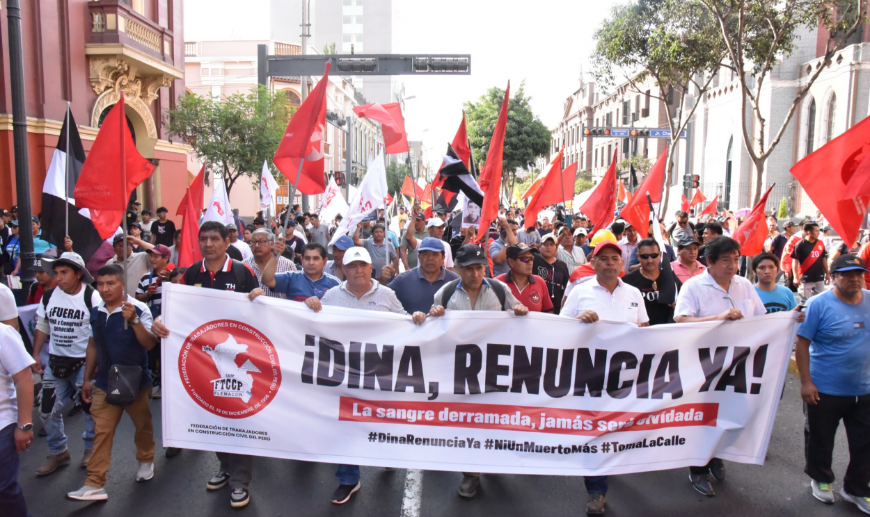 Pelo menos 53 pessoas já morreram durante as manifestações iniciadas após a destituição de Pedro Castillo, em 7 de dezembro