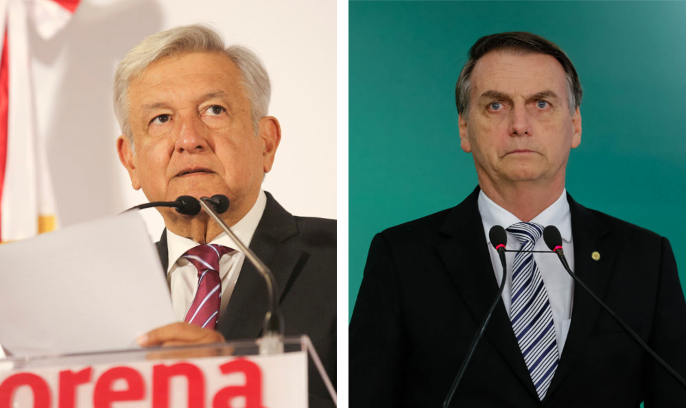 Semelhanças entre as duas maiores economias da América Latina são muitas, mas caminho escolhido nas urnas em 2018 é completamente diferente
