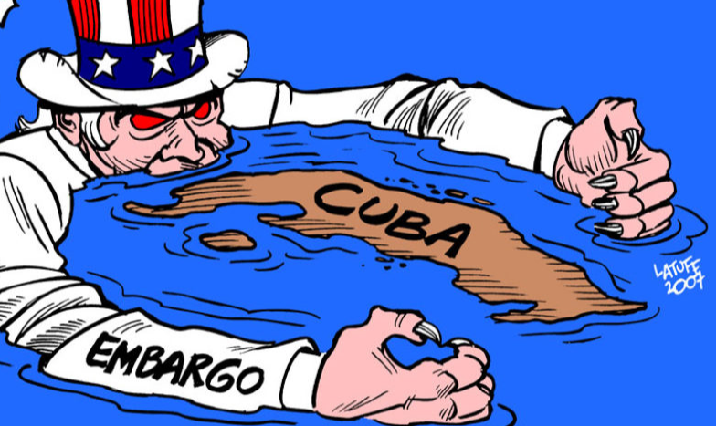 A Lei Helms-Burton, em vigor desde 1996, codificou o bloqueio contra Cuba e fortaleceu o seu alcance extraterritorial