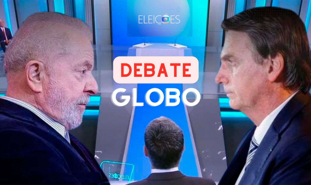 Transmitido pela TV Globo, encontro decisivo acontece a dois dias do segundo  turno, realizado neste próximo domingo (30)
