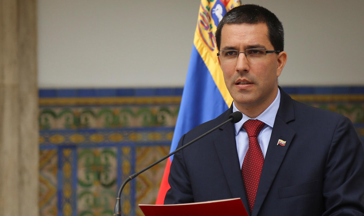 O ministro venezuelano dos Negócios Estrangeiros, Jorge Arreaza, rejeitou a sentença de uma missão da ONU sobre supostas violações dos direitos humanos