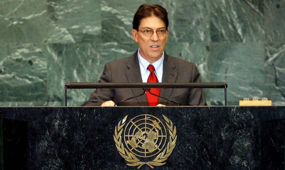 Sanções deixam "os EUA em profundo isolamento internacional", destacou o chanceler cubano Rodríguez Parrilla