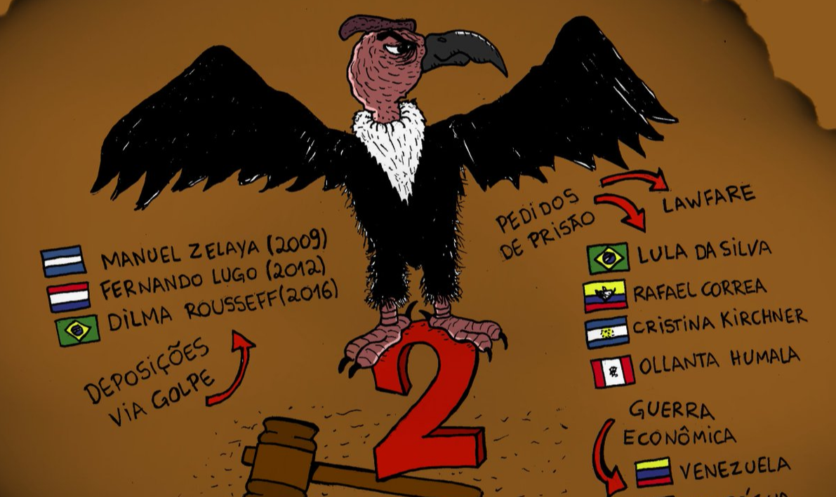 Por desgraça, o Condor, máxima expressão do terrorismo de Estado e símbolo de terríveis sofrimentos já vividos, está sobrevoando de novo a América Latina