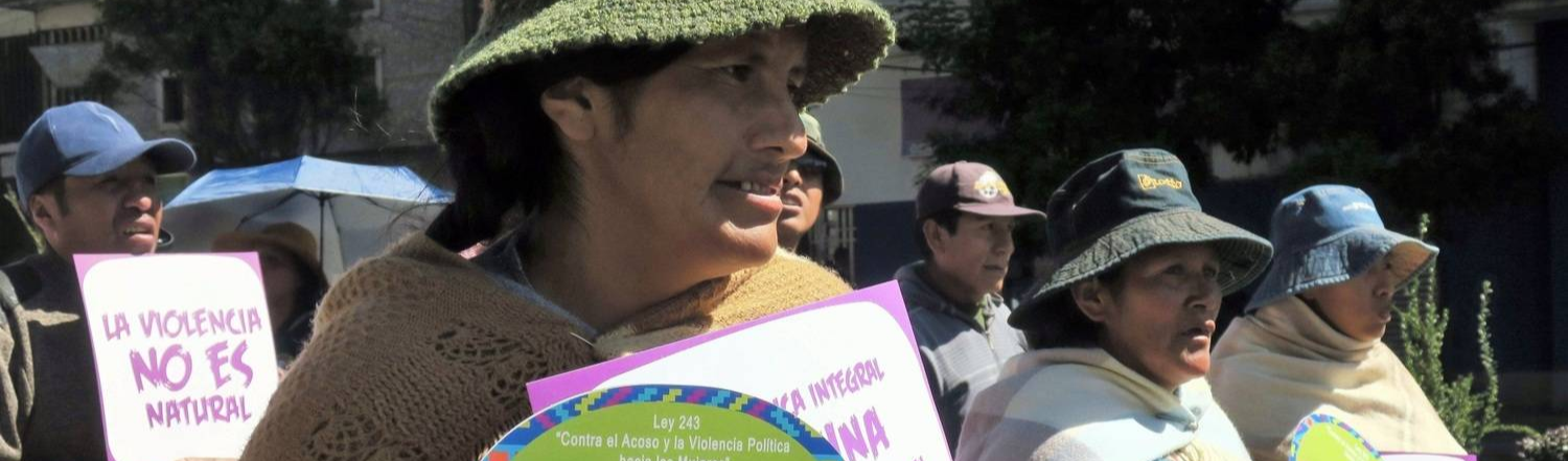Números apontam que a violência contra a mulher é um tema preocupante na Bolívia