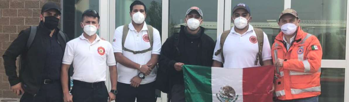 Foto de bombeiros mexicanos solidários viraliza nas redes após comentário xenófobo de Trump