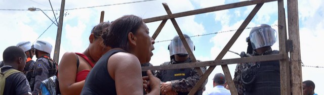 PM age com violência em despejo para construção de megaporto no Maranhão