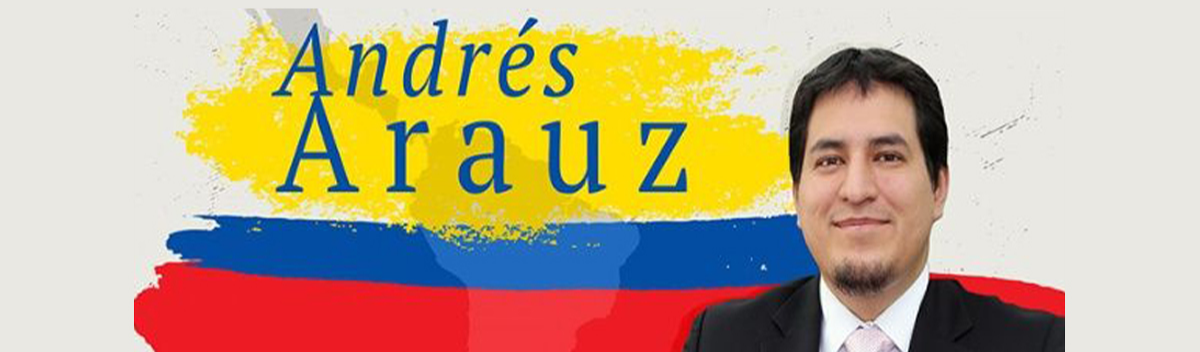 Progressista Andrés Arauz lidera intenções de voto para presidência no Equador