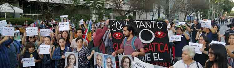 Repressão no Chile é brutal e criminosa: Tiros nos olhos para não verem o que acontece?