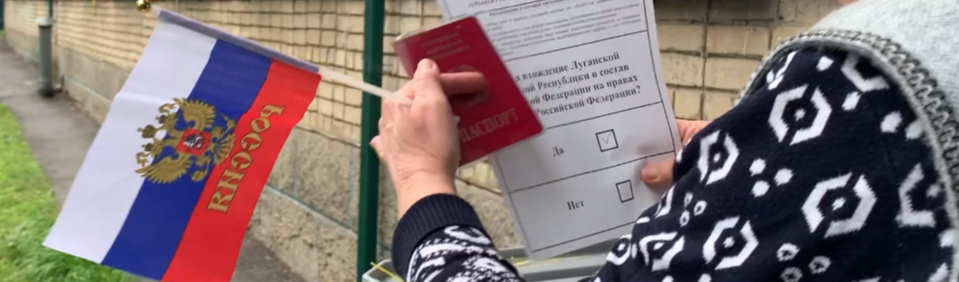 Ignorando críticas internacionais, mais de 40% já votaram em Donetsk e Lugansk