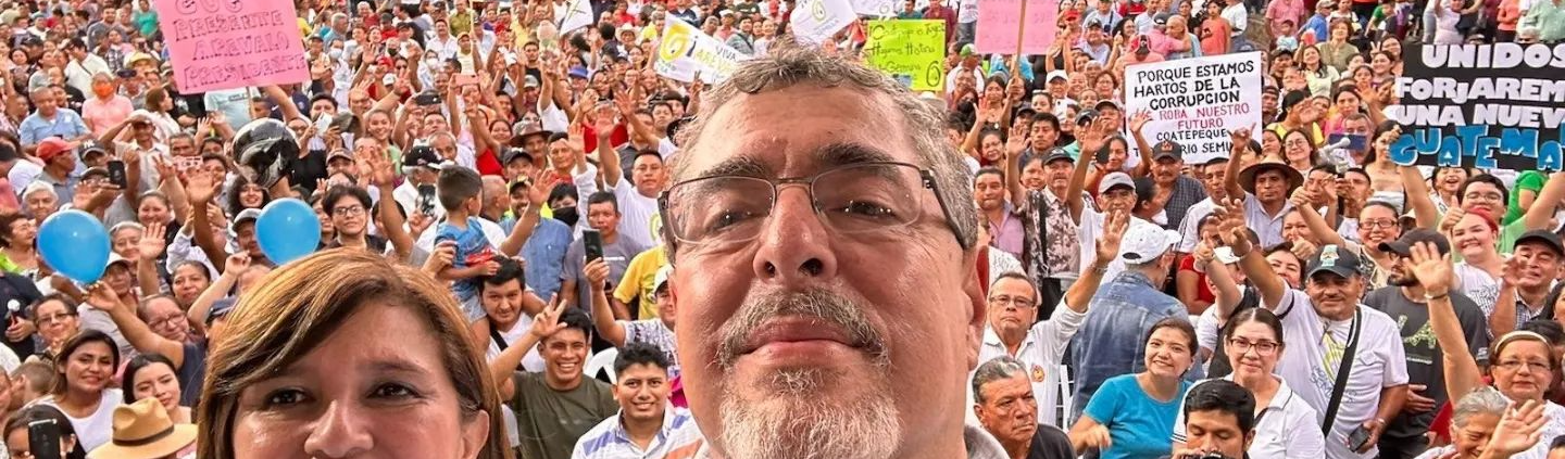 Sangue político, redes sociais, sabedoria popular: a ascensão de Arévalo na Guatemala