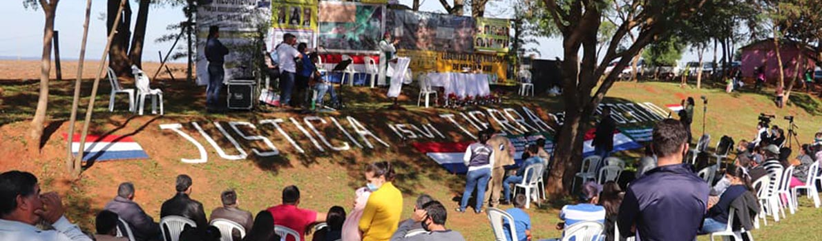 Após 9 anos do massacre de Curuguaty, camponeses seguem lutando por terra e Justiça no Paraguai