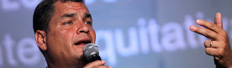 Partido de Rafael Correa é suspenso no Equador, a 7 meses das eleições presidenciais
