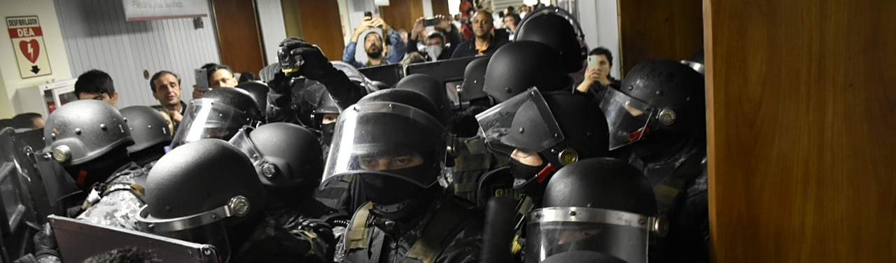 Para aprovar reforma da Previdência, PM de Doria reprime protestos em São Paulo