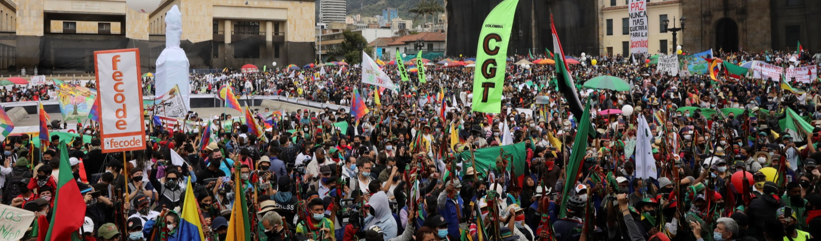 Colômbia: Nova jornada de protetos expressa indignação contra políticas de Iván Duque