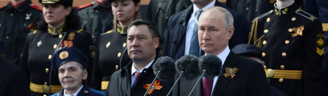 Dia da Vitória: Vamos combater terrorismo para proteger Donbass e nossa segurança, diz Putin