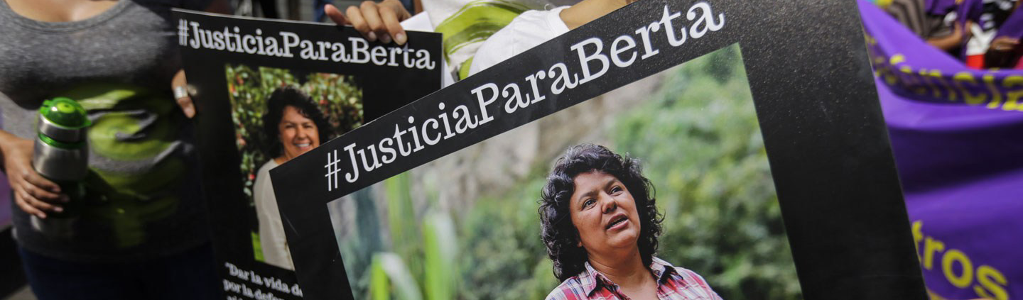 Após dois anos do assassinato de Berta Cáceres, acusados vão a julgamento