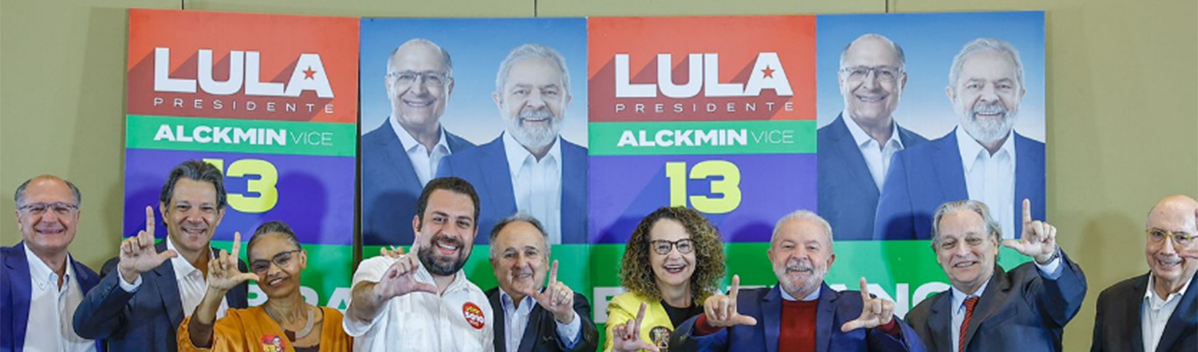 União de ex-presidenciáveis em apoio a Lula dá vida à vitória no 1º turno contra o fascismo