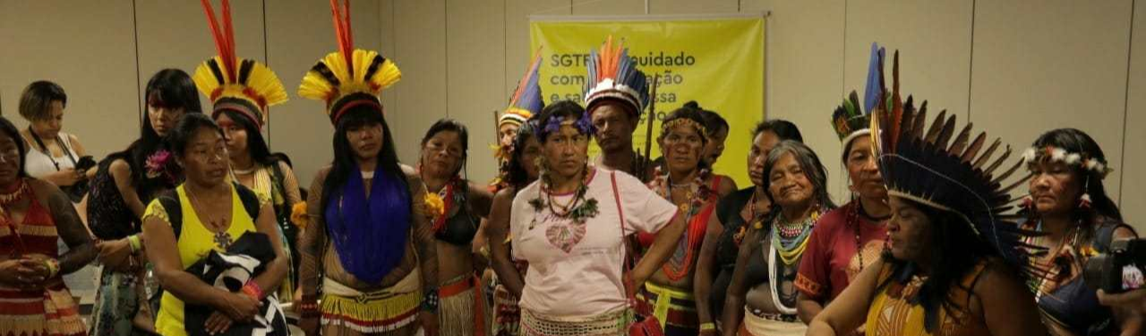Mulheres indígenas ocupam Sesai: “não vamos nos calar, não vamos recuar”