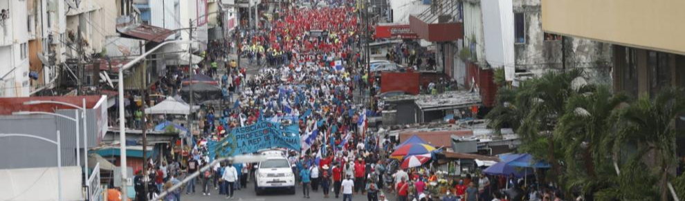 Entenda as greves e manifestações que exigem vida digna e fim da corrupção no Panamá