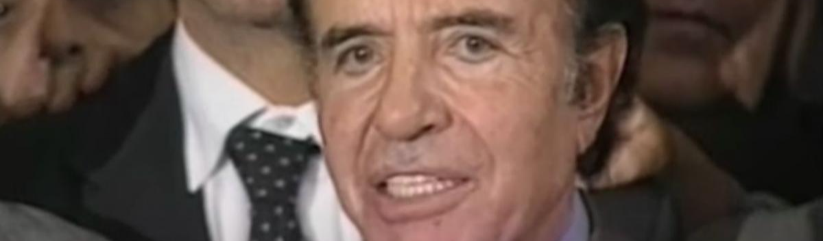 Menem será sempre lembrado como presidente que vendeu a Argentina ao neoliberalismo