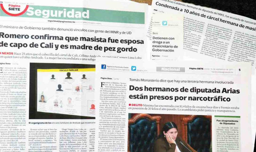 Bolívia: Manchetes da Narcolândia ou tragédia em narcoestado