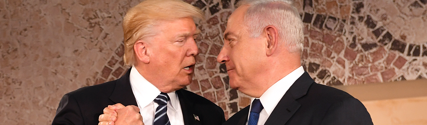 Trump propõe solução para Israel e Palestina, mas na pratica só um país será beneficiado