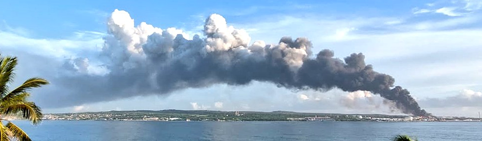 5 fatos para entender por que há um incêndio descontrolado há 5 dias em Cuba