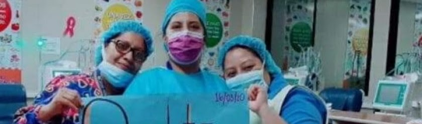 Honduras: Sem ajuda do Estado, enfermeiras compram máscaras de qualidade para se protegerem da Covid
