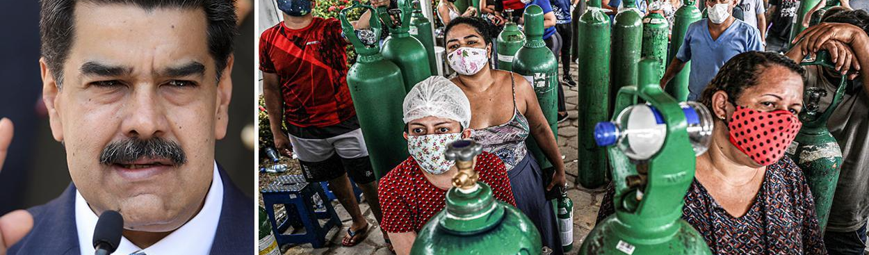Após ajudar Amazonas, governo Maduro anuncia envio de oxigênio para o Amapá