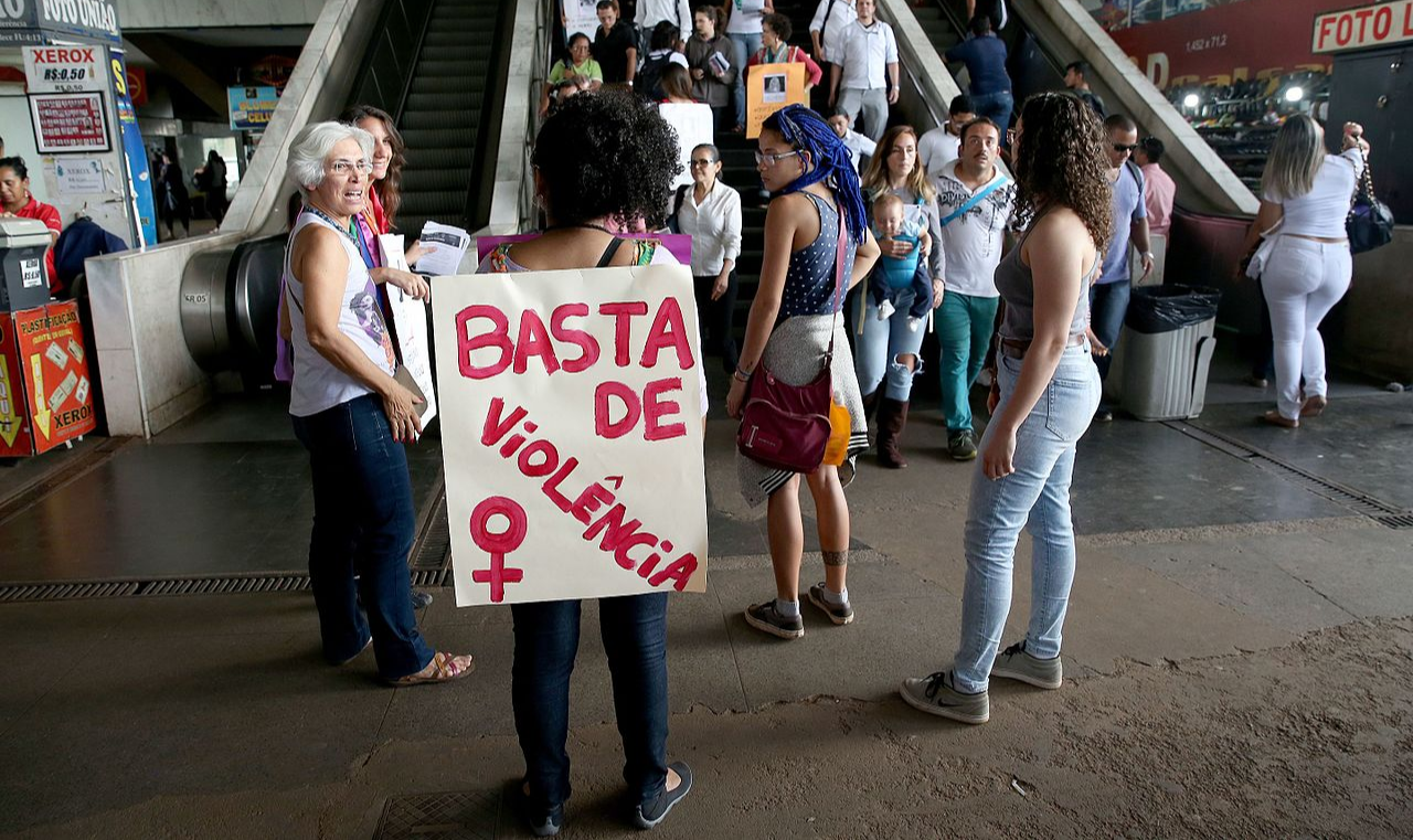 Brasil caminha para liderar ranking mundial da violência contra mulher